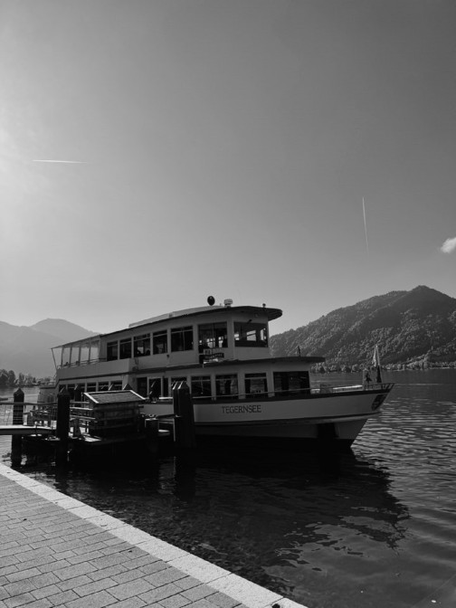 Schiff Tegernsee auf Tegernsee-Bayern-Deutschland